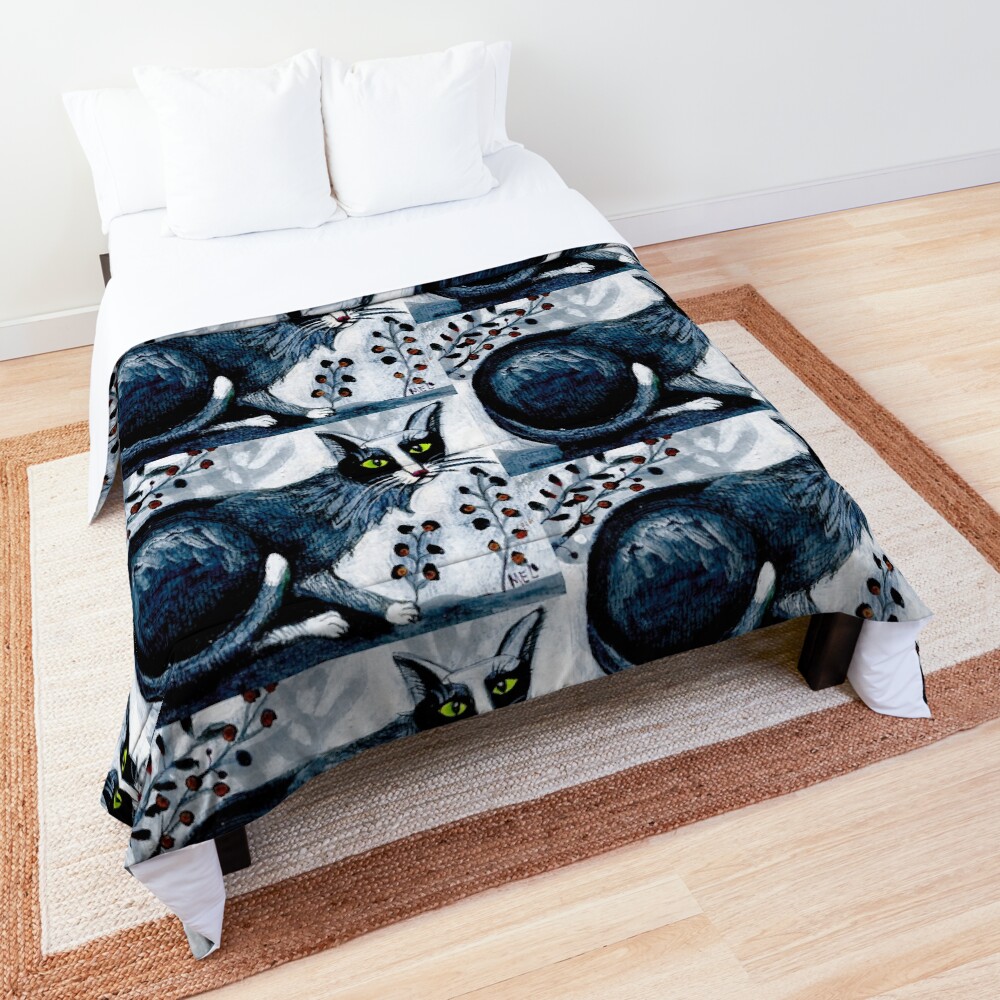 Tuxedo Teddy Comforter