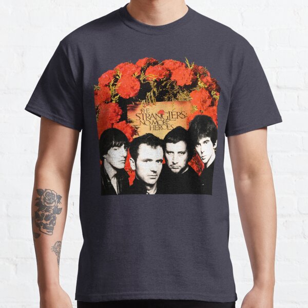 stranglers black and white t shirt