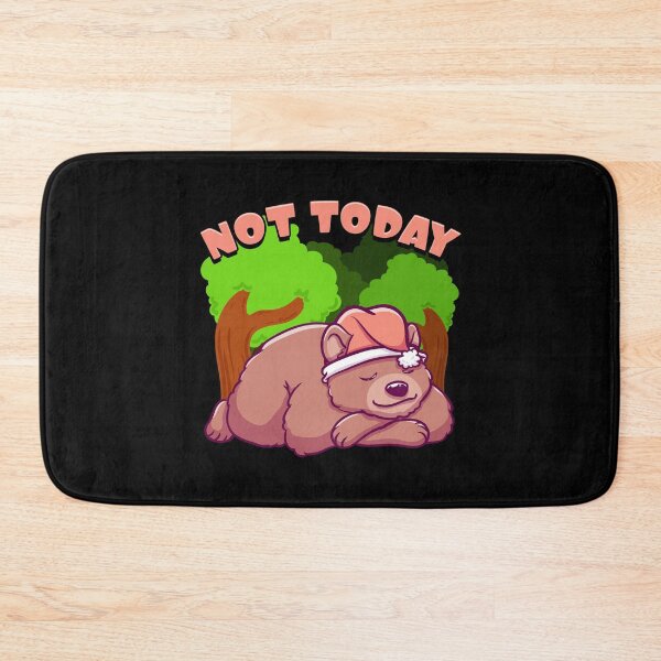 Item preview, Cute Not Today Lazy Bear Sleepy Cub Napping Pun designed and sold by perfectpresents.