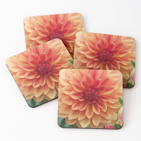 Item preview, Orange and Yellow Dahlia 2 designed and sold by melzie3.