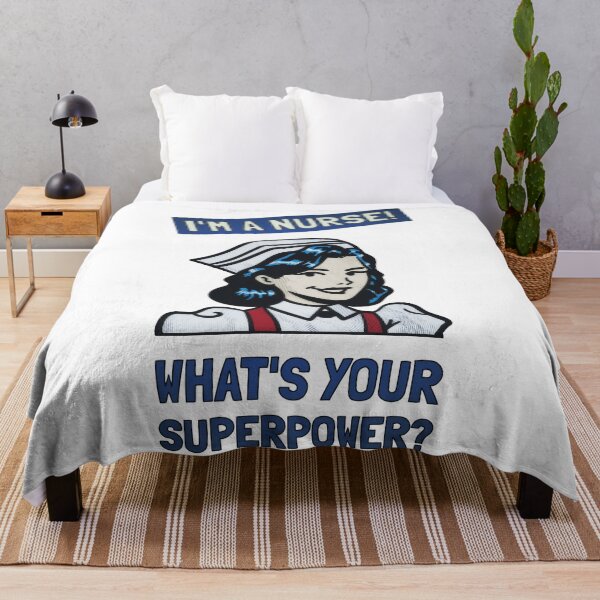 Item preview, I'm a nurse! Whats your superpower designed and sold by infleims.