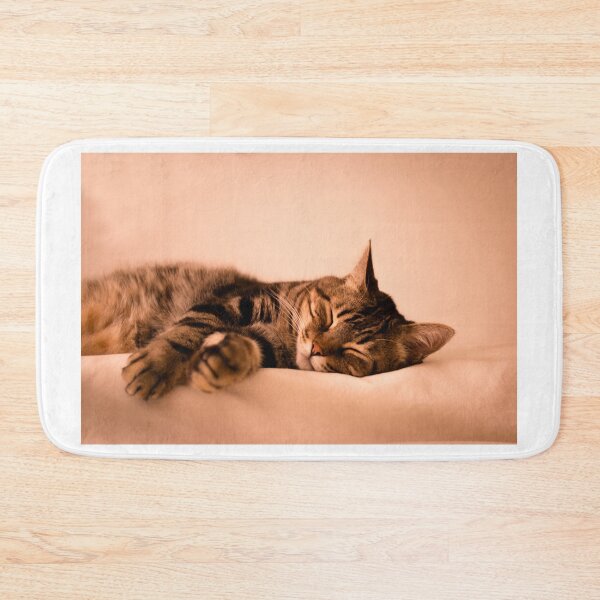 Item preview, Tabby cat sleeping designed and sold by GemaIbarra.