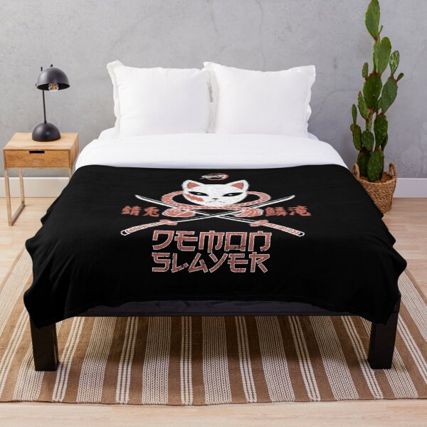 DEMON SLAYER (KIMETSU NO YAIBA): SABITO (GRUNGE STYLE) Throw Blanket