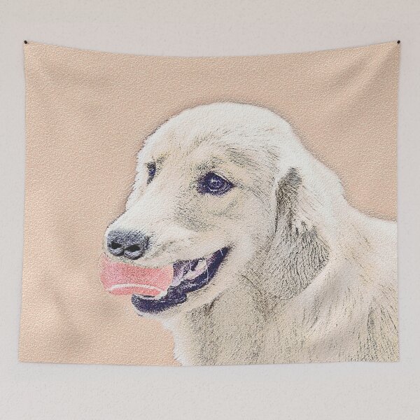 Item preview, Golden Retriever with Tennis Ball designed and sold by alpendesigns.