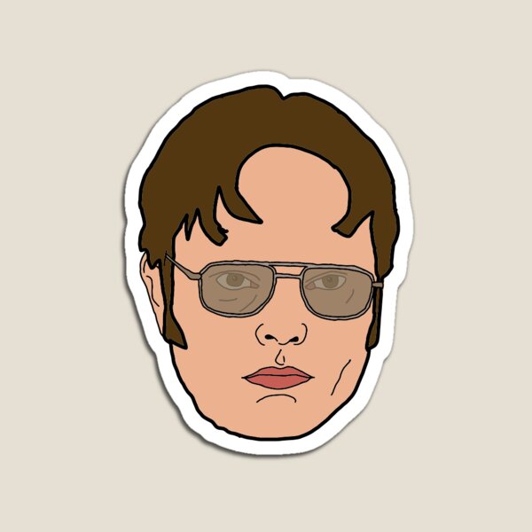 Item preview, Dwight Schrute Sticker designed and sold by Paige Svec.