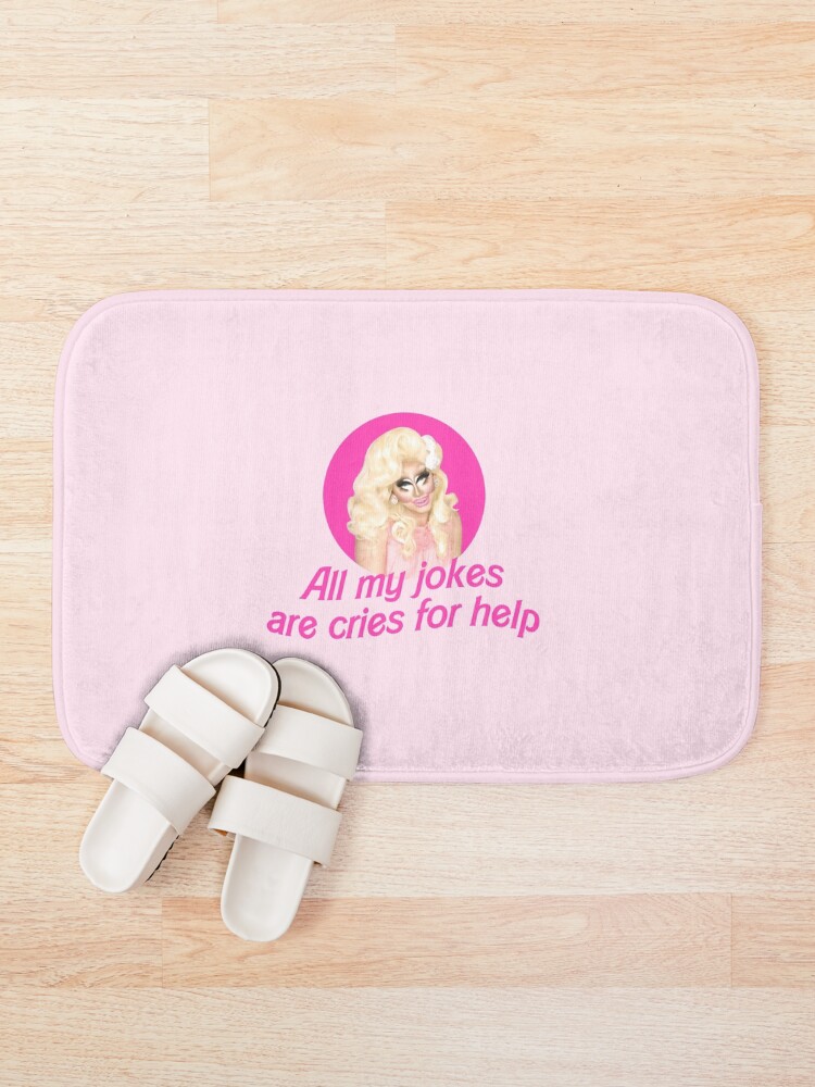 Alternate view of Trixie Jokes - Rupaul's Drag Race Bath Mat