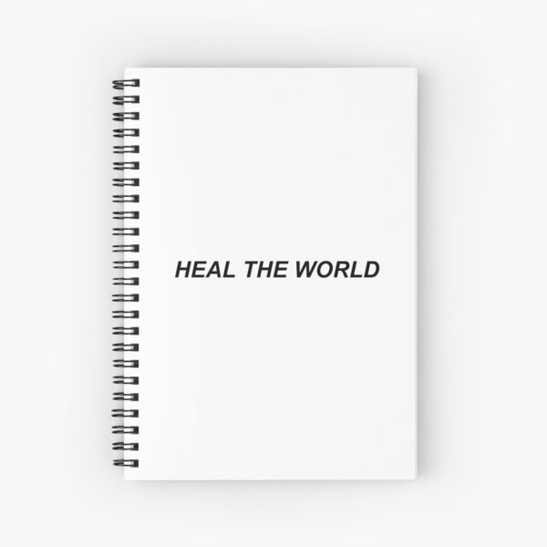 Heal The World Spiral Notebook
