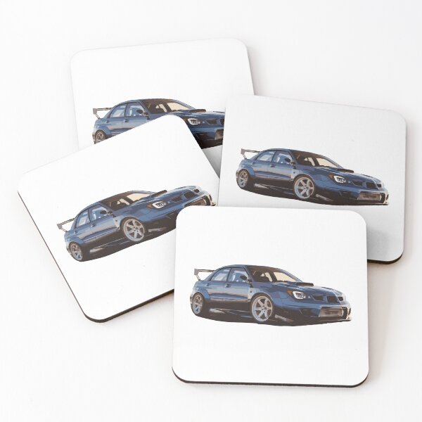 subaru scooby Coasters (Set of 4)