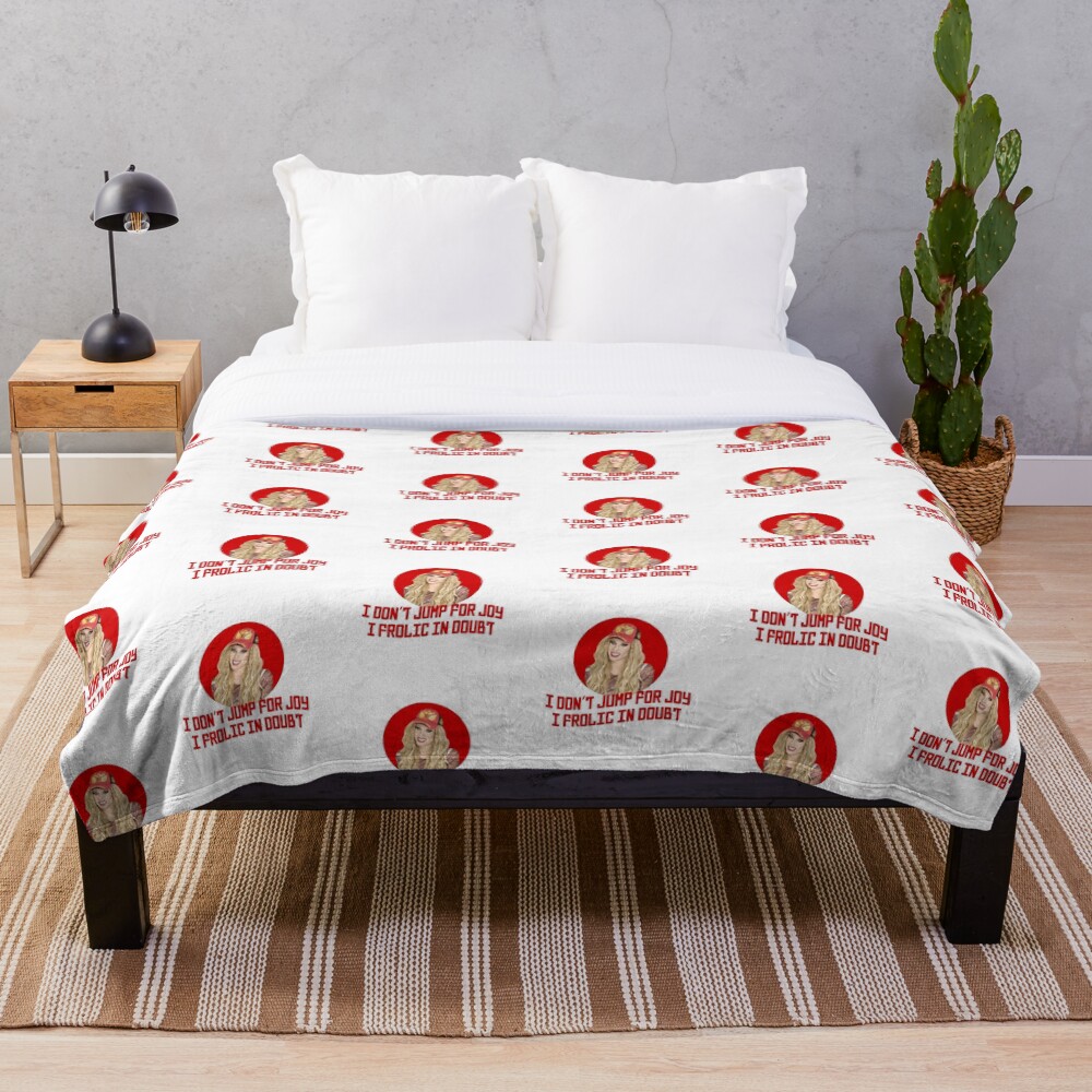 "Katya Zamo I don't jump for joy Rupaul's Drag Race" Throw Blanket