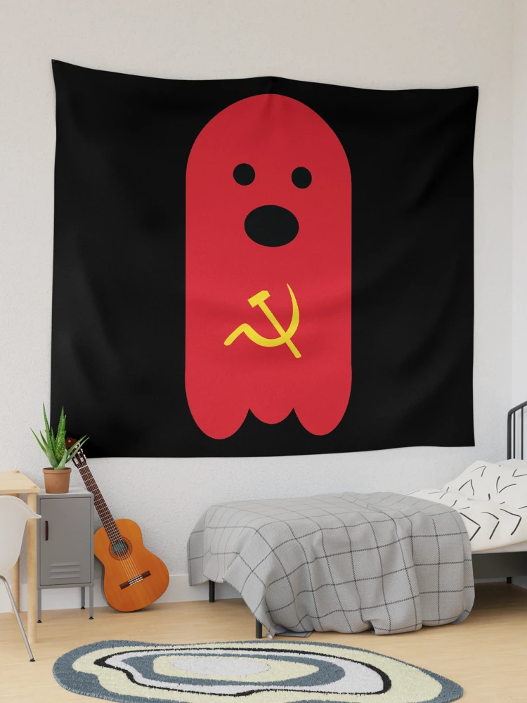 Spectre of Communism Socialist Halloween Tapestry for Sale by SpaceDogLaika Redbubble