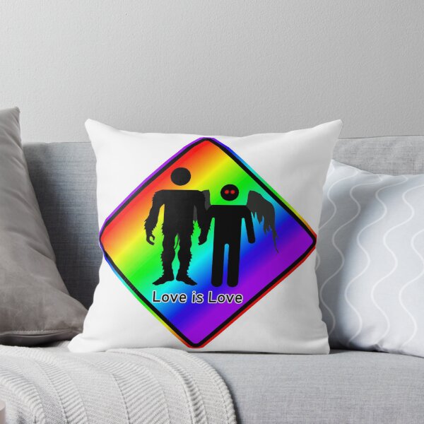 Item preview, Love is Love (Mothman and Bigfoot) designed and sold by TonySeinfeld.