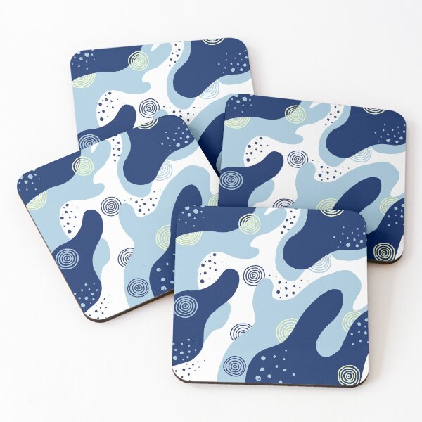 Item preview, Abstract Blue Swirls designed and sold by Alli Well.