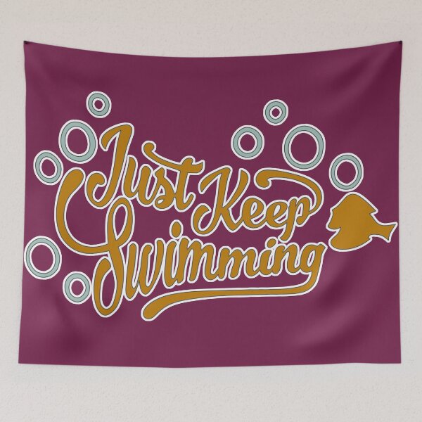 Item preview, Keep swimming designed and sold by Rusembell.