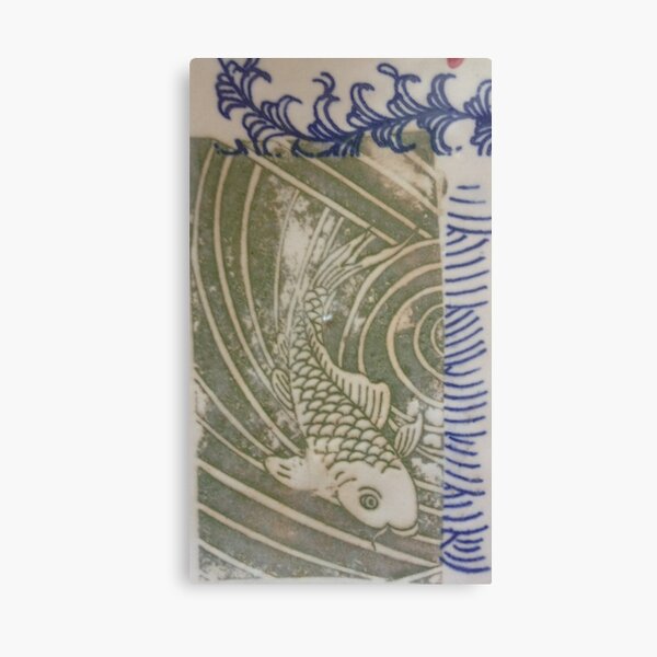 Green Fish Canvas Print