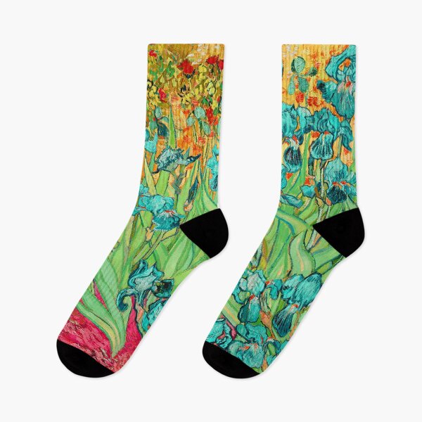 Item preview, Van Gogh Irises/Teal designed and sold by PixDezines.