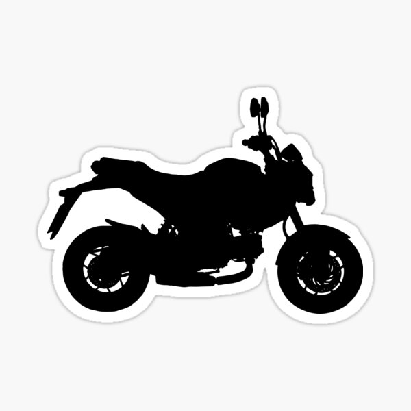 Scooter Silhouette Stickers for Sale