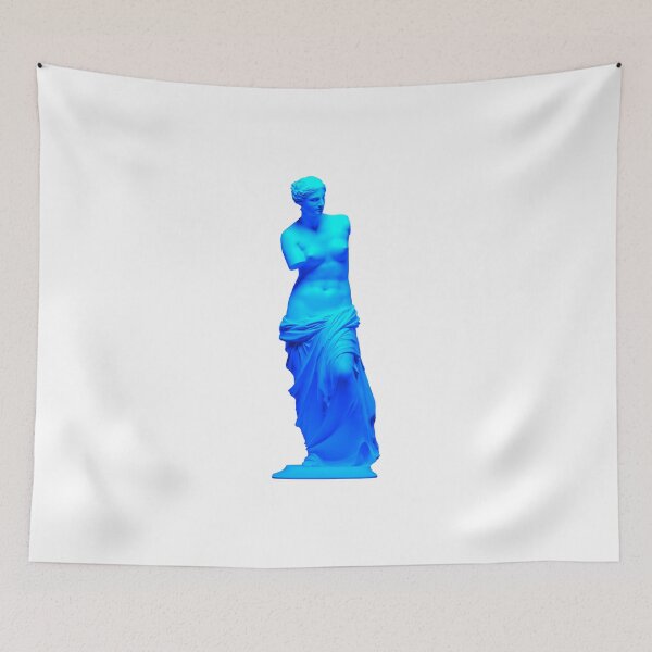 Item preview, Venus de Milo LOARTZ Sculpture - Blue Greek woman Statue designed and sold by URBANCRAFTee.