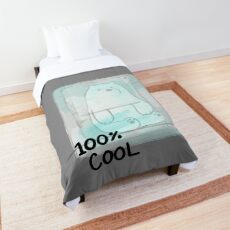 100% Cool Ice Bear - We Bare Bears Comforter