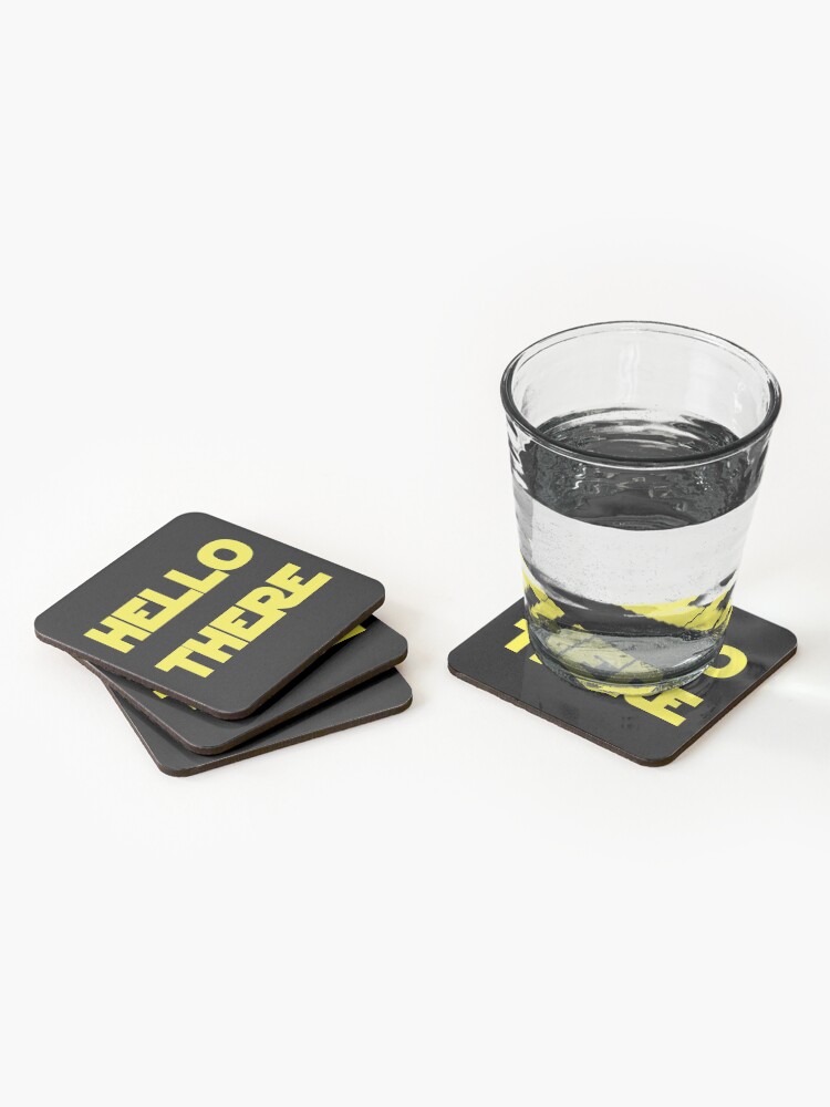 Alternate view of Hello There Coasters (Set of 4)