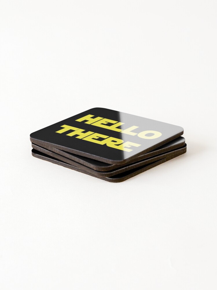 Alternate view of Hello There Coasters (Set of 4)