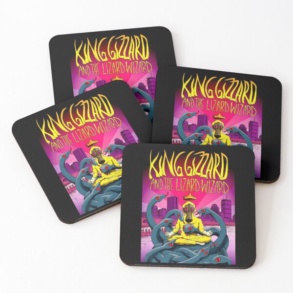 Item preview, KING GIZZARD : Abstract Lizard Wizard Advertising Print designed and sold by posterbobs.