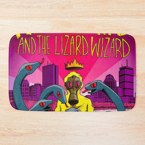 Item preview, KING GIZZARD : Abstract Lizard Wizard Advertising Print designed and sold by posterbobs.