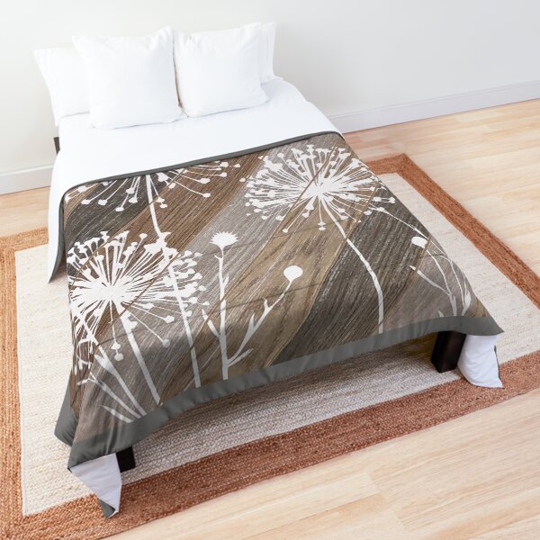 Dandelions Ready for Wishing Comforter