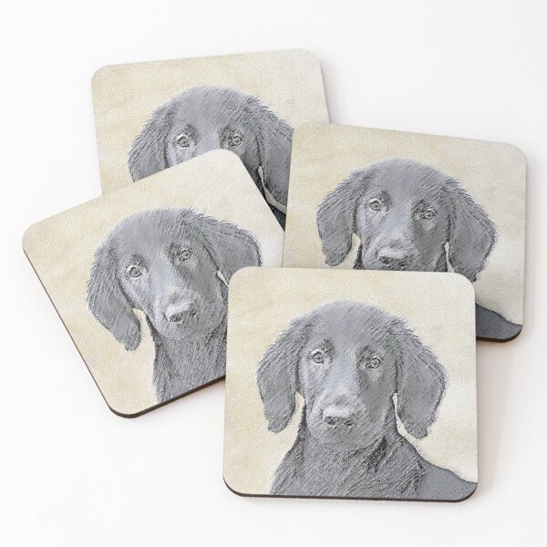 Item preview, Flat-Coated Retriever designed and sold by alpendesigns.
