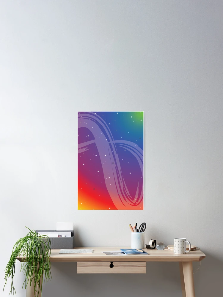 Thumbnail 2 of 3, Poster, Awake In The Cosmic Dream designed and sold by InfinitePathArt.