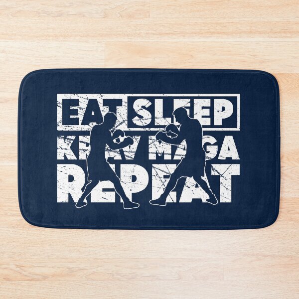 Item preview, Eat Sleep Krav Maga Repeat - Krav Maga Fighter MMA designed and sold by RAWWR.