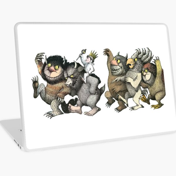 Wild Things Romp Graphic Laptop Skin