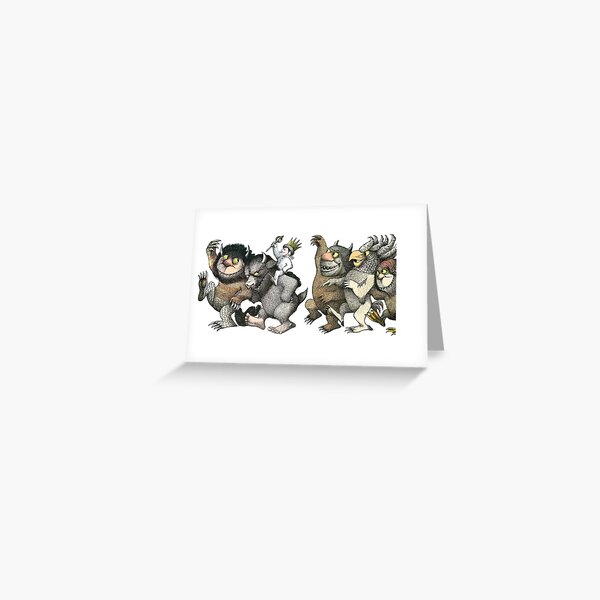 Item preview, Wild Things Romp Graphic designed and sold by 5040designs.