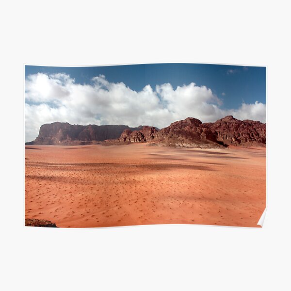 shadowed sand Poster