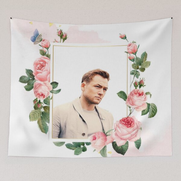 Item preview, Taron Egerton Flowers designed and sold by moorelydia48.