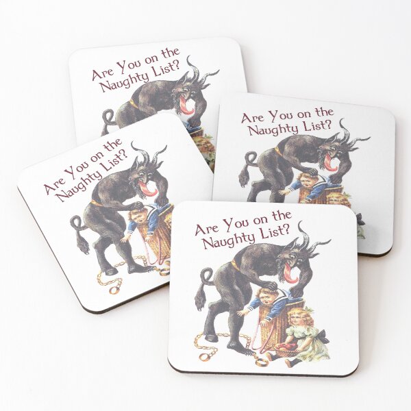 Item preview, Are You on the Naughty List? Krampus Is Coming for Christmas designed and sold by nerdchild.