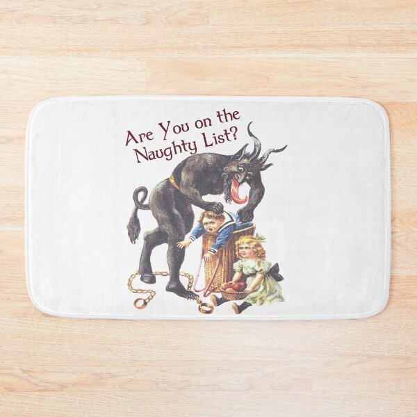 Item preview, Are You on the Naughty List? Krampus Is Coming for Christmas designed and sold by nerdchild.
