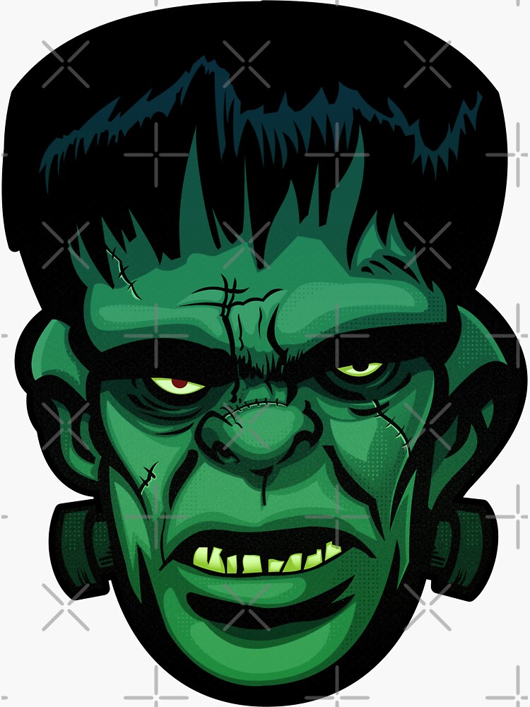 Retro Comic Book Frankenstein's Monster by wardellb
