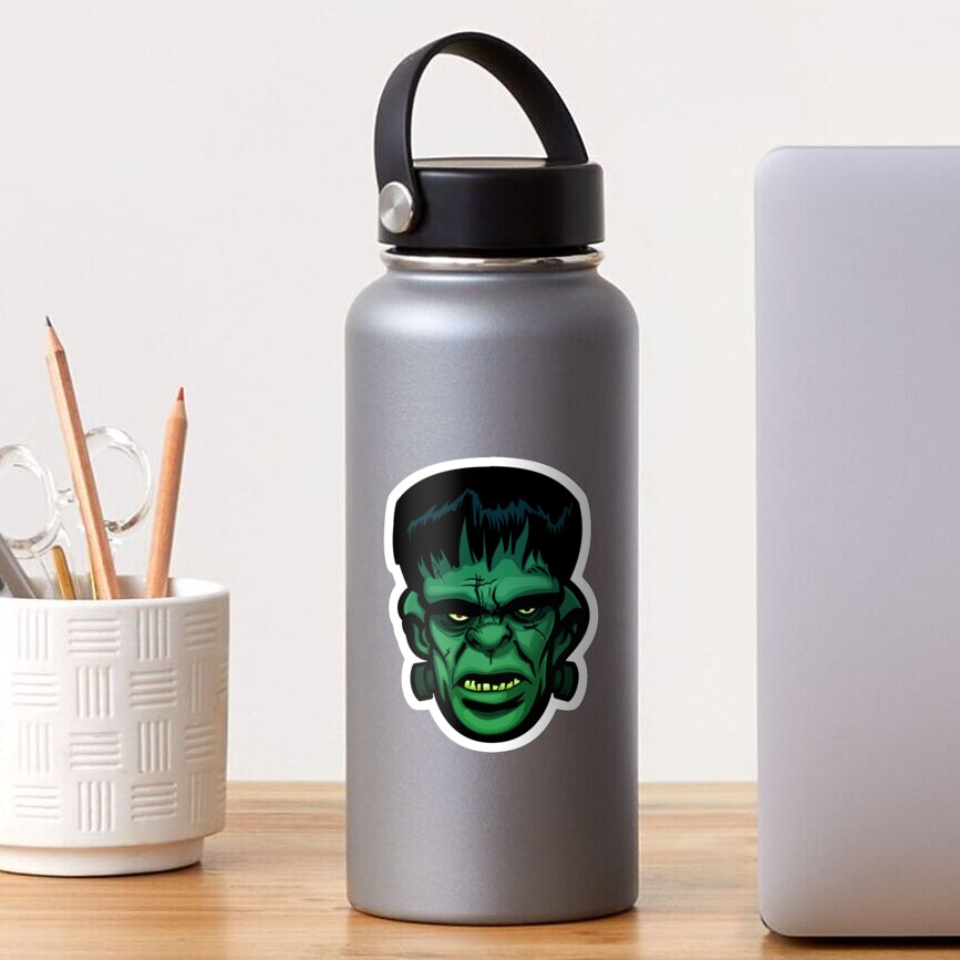 Retro Comic Book Frankenstein's Monster Sticker