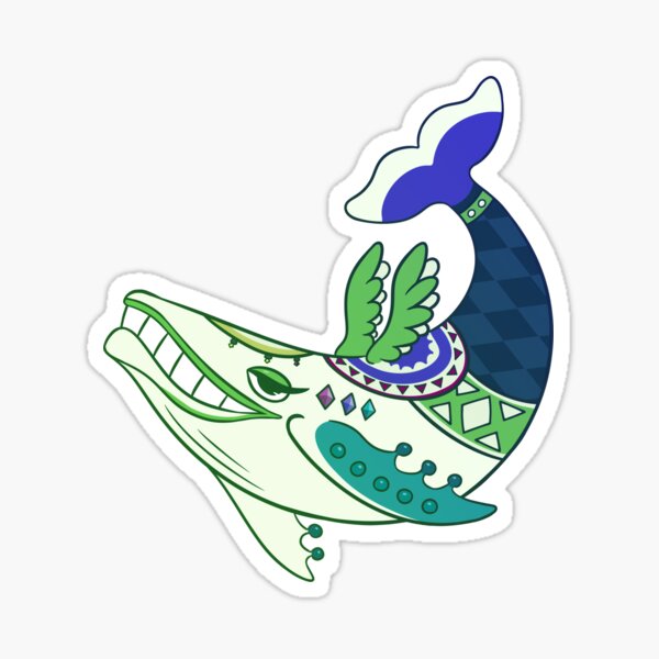 Wind Fish Sticker