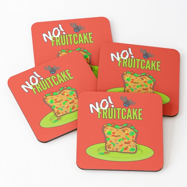 Item preview, No Fruitcake! designed and sold by Slinky-Reebs.
