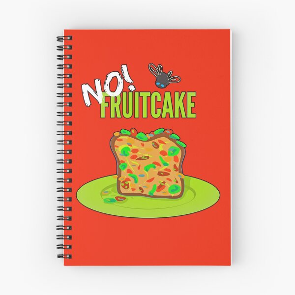 Item preview, No Fruitcake! designed and sold by Slinky-Reebs.