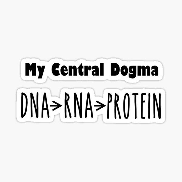 Item preview, Central Dogma of Biology designed and sold by samohtbackwards.