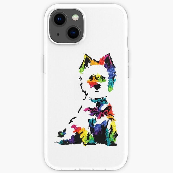 Mary the West Highland Terrier *light iPhone Soft Case