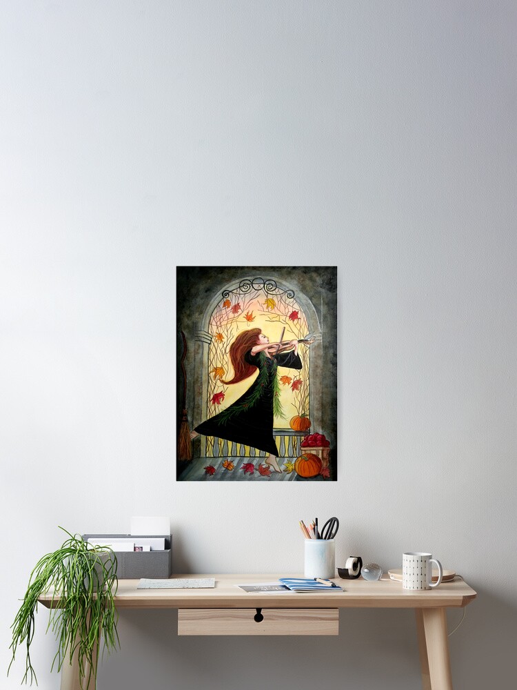 Thumbnail 2 of 3, Poster, Summoning Sabbat Spirits designed and sold by CarolOchs.