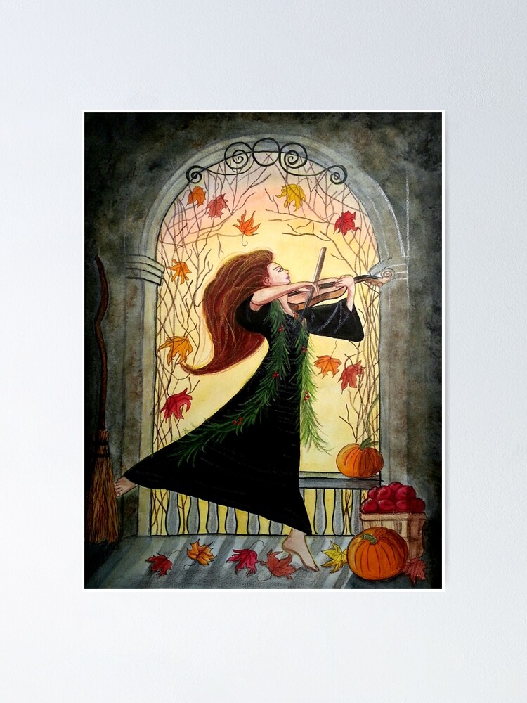 Thumbnail 1 of 3, Poster, Summoning Sabbat Spirits designed and sold by CarolOchs.