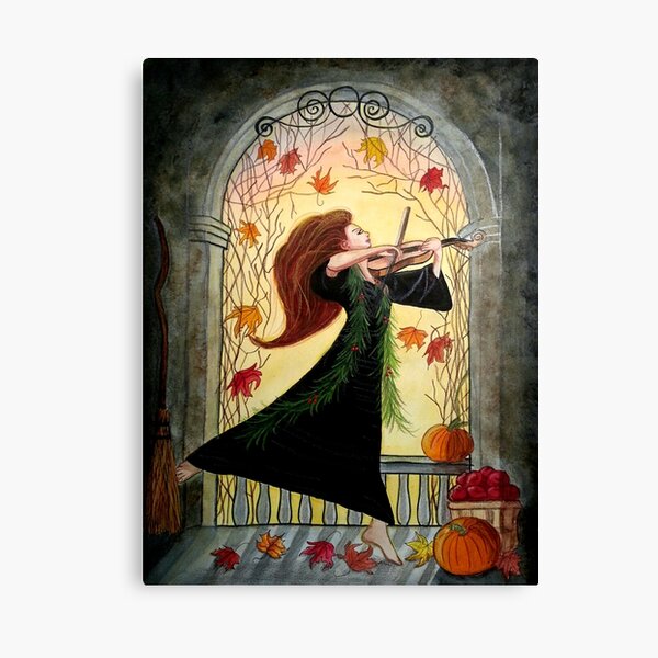 Summoning Sabbat Spirits Canvas Print