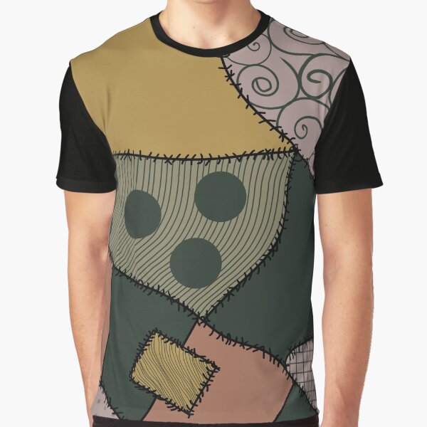 Nightmare Before Christmas Sally Pattern Graphic T-Shirt