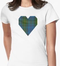 00321 Donegal County Tartan Women's Fitted T-Shirt