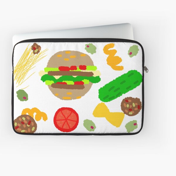 Burgers and macaroni Laptop Sleeve