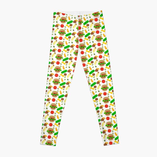 Burgers and macaroni Leggings